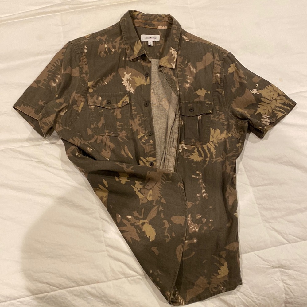 Public Opinion Button Up